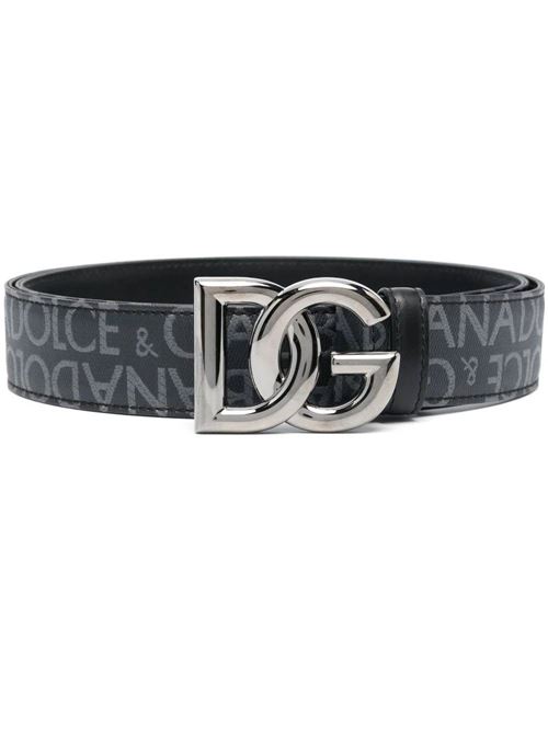 logo-buckle leather belt Dolce & Gabbana | BC4644AJ7058B969